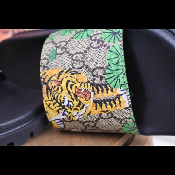 [SOLD]Gucci Bengal slides sandal 450895 K6D00 8650 - Picture 7 of 8